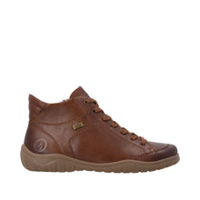 Load image into Gallery viewer, REMONTE - D3T70-24 - ZIP/LACE ANKLE BOOT - Water Resistant - Tan (NEW IN)