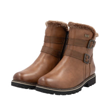 Load image into Gallery viewer, REMONTE - D8484-24 - ANKLE BOOT (Water Resistant) - Tan