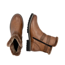 Load image into Gallery viewer, REMONTE - D8484-24 - ANKLE BOOT (Water Resistant) - Tan
