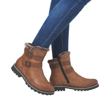 Load image into Gallery viewer, REMONTE - D8484-24 - ANKLE BOOT (Water Resistant) - Tan