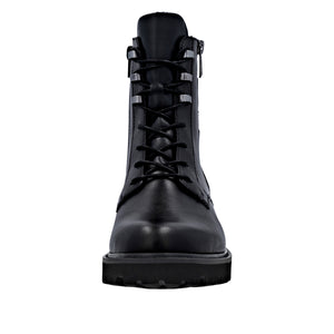 REMONTE - D8656-00 - LACE/ZIP BOOT (Water Resistant) - Black