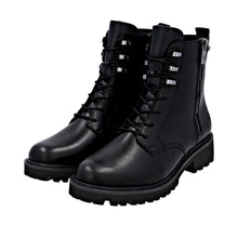 Load image into Gallery viewer, REMONTE - D8656-00 - LACE/ZIP BOOT (Water Resistant) - Black