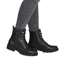 Load image into Gallery viewer, REMONTE - D8656-00 - LACE/ZIP BOOT (Water Resistant) - Black