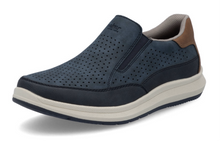Load image into Gallery viewer, RIEKER - 16952-14 - SLIP ON SUMMER SHOE - Blue Denim