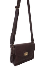 Load image into Gallery viewer, Carroll - FLAP OVER Cross Body BAG - Brown (RRP £65)