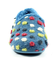 Load image into Gallery viewer, LUNAR - FELIX SLIPPER - Blue Multi Spot (NEW IN)