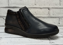 Load image into Gallery viewer, RIEKER - L4883-14 - ZIP ANKLE BOOT - Navy Blue