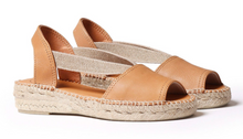 Load image into Gallery viewer, TONI PONS - ETNA - WEDGE ESPADRILLE SANDAL - TAN