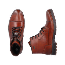 Load image into Gallery viewer, RIEKER - F4546-24 - LACE UP/ZIP BOOT (Water Resistant) - Tan