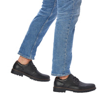 Load image into Gallery viewer, RIEKER - F4611-00 - LACE UP SHOE  (Water Resistant) - Black