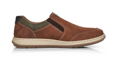 Load image into Gallery viewer, RIEKER - 17371-25 - SLIP ON SUMMER SHOE - Tan Brown