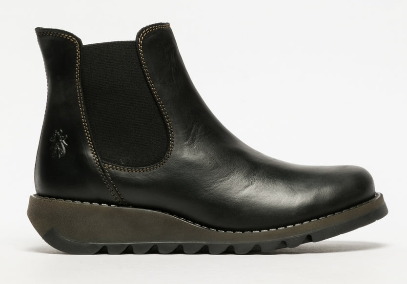 FLY London - SALV195FLY - P143195000 - PULL ON ANKLE BOOT - Black