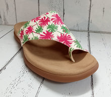 Load image into Gallery viewer, GABOR - 23.700.30 - LANZAROTE SLIP ON MULE - Fuchsia/Green Palms