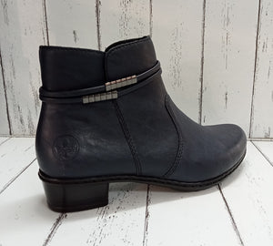 RIEKER - Y0781-14 - ANKLE BOOT - Blue