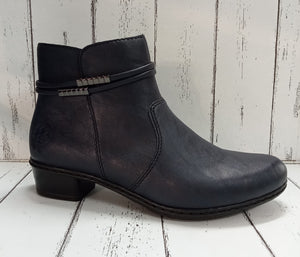 RIEKER - Y0781-14 - ANKLE BOOT - Blue