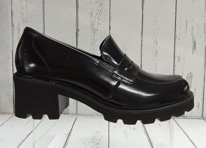 REMONTE - D0A00-01 - Leather - LOAFER SHOE - Black