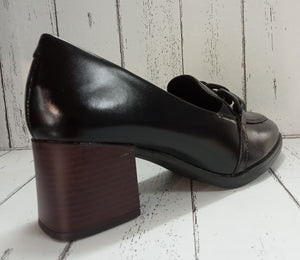 REMONTE - D0V00-01 - Leather - LOAFER SHOE - Black