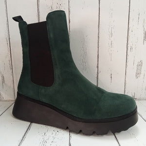 FLY London - PATY405FLY - P501405003 - PULL ON ANKLE BOOT - Forest Green