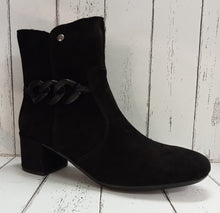 Load image into Gallery viewer, RIEKER - 70253-00 - HEELED ANKLE BOOT - Black