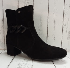 RIEKER - 70253-00 - HEELED ANKLE BOOT - Black