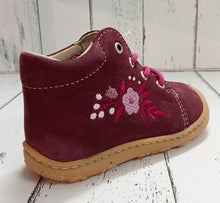 Load image into Gallery viewer, RICOSTA - 1202802/380 - MECKI Lace up Boot - Berry Floral Barbados