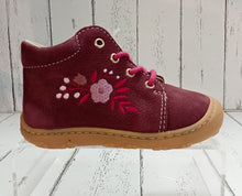 Load image into Gallery viewer, RICOSTA - 1202802/380 - MECKI Lace up Boot - Berry Floral Barbados