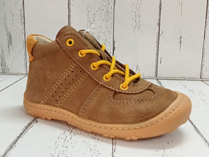 RICOSTA - 1200602/270 - SAMI - Lace up Boot - Tan/Yellow