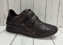 Load image into Gallery viewer, RIEKER - L4868-00 - WEDGE STRAP SHOE - Black