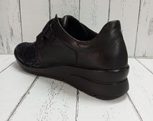 Load image into Gallery viewer, RIEKER - L4868-00 - WEDGE STRAP SHOE - Black