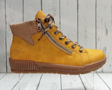 Load image into Gallery viewer, RIEKER - N0709-68 - ZIP/LACE BOOT - Yellow