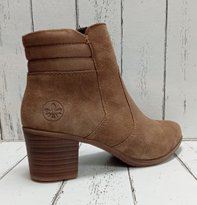 RIEKER - Y2058-24 - ANKLE BOOT - Taupe Brown