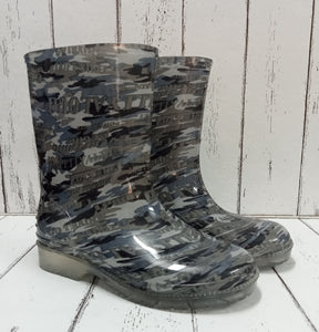 CAMOFLAUGE WELLINGTON - Grey Multi