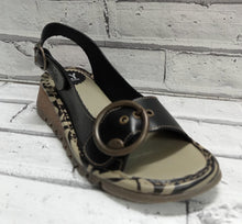 Load image into Gallery viewer, FLY London - TRAM723FLY - P500723000 - SLING BACK SANDAL - Black