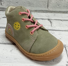 Load image into Gallery viewer, RICOSTA - 1203202/530  - MECKI Lace up Boot - Green (Rainbow/Sun)