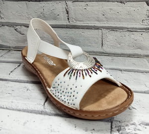 RIEKER - 60880-80 - SANDAL - White