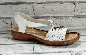 RIEKER - 60880-80 - SANDAL - White