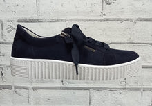 Load image into Gallery viewer, GABOR (Wisdom) - 43.334.16 - LACE UP SNEAKER STYLE TRAINER/SHOE - Navy