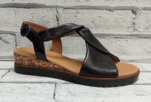 Load image into Gallery viewer, GABOR (Rich) - 42.751.27 - STRAPPY WEDGE SANDAL - Black