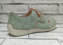 Load image into Gallery viewer, RIEKER - 52528-52 - LACE UP SHOE - Mint Green/Beige