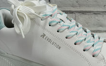 Load image into Gallery viewer, RIEKER ‘Evolution’ - W0704-80 -  ZIP/LACE UP TRAINER - White/Blue