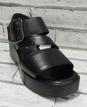 Load image into Gallery viewer, GABOR (Java) - 44.533.27 - STRAPPY WEDGE SANDAL - Black