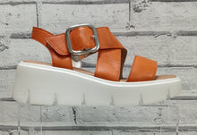 Load image into Gallery viewer, RIEKER - W1550-38 - WEDGE SANDAL - Orange
