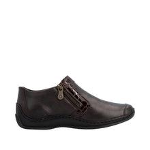 Load image into Gallery viewer, RIEKER - L1773-25 - ZIP SHOE - Brown (NEW IN)