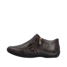 Load image into Gallery viewer, RIEKER - L1773-25 - ZIP SHOE - Brown (NEW IN)