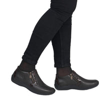 Load image into Gallery viewer, RIEKER - L1773-25 - ZIP SHOE - Brown (NEW IN)