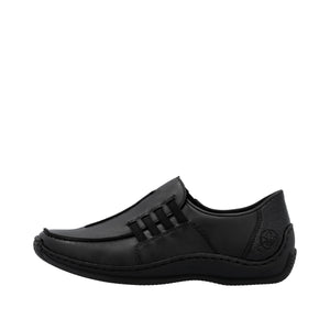 RIEKER - L1777-00 - SLIP ON SHOE - Black