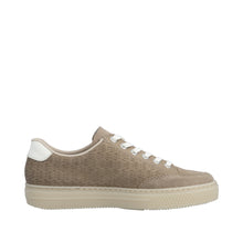 Load image into Gallery viewer, RIEKER - L5903-20 - LACE UP/ZIP SNEAKER TRAINER - Camel