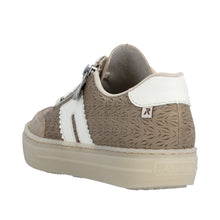 Load image into Gallery viewer, RIEKER - L5903-20 - LACE UP/ZIP SNEAKER TRAINER - Camel