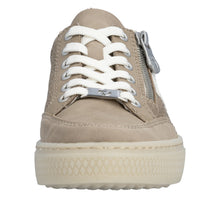 Load image into Gallery viewer, RIEKER - L5903-20 - LACE UP/ZIP SNEAKER TRAINER - Camel
