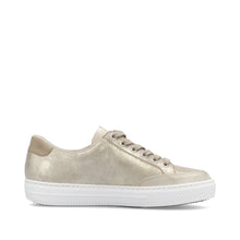 Load image into Gallery viewer, RIEKER - L5903-62 - LACE UP/ZIP SNEAKER TRAINER - Muschel